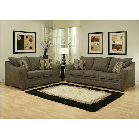 2 Piece Sofa Sleeper and Loveseat Set